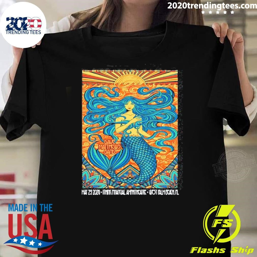 Dave Matthews May 29 2026 Concert West Palm Beach, Florida Tour Shirt