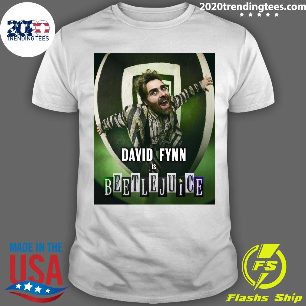 David Fynn Will Lead Beetlejuice The Musical In The West End Shirt