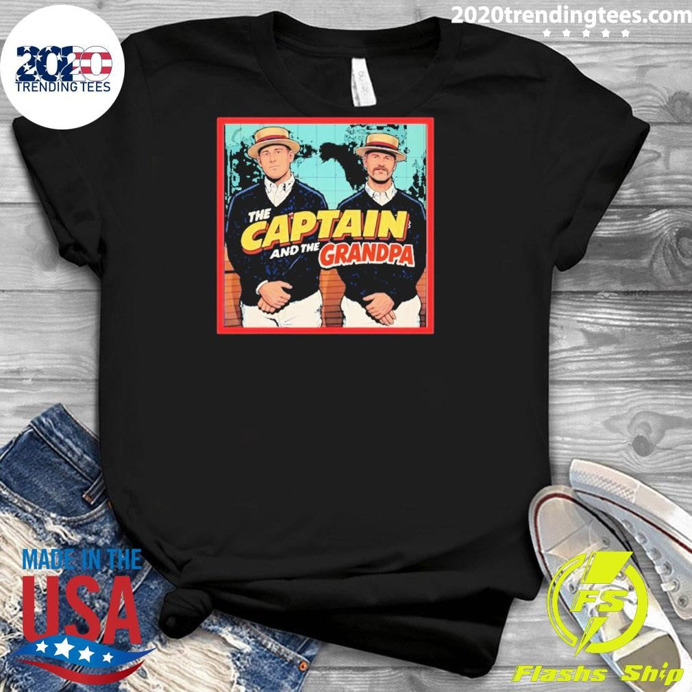David Ross And Anthony Rizzo The Captain And The Grandpa Chicago Cubs Shirt