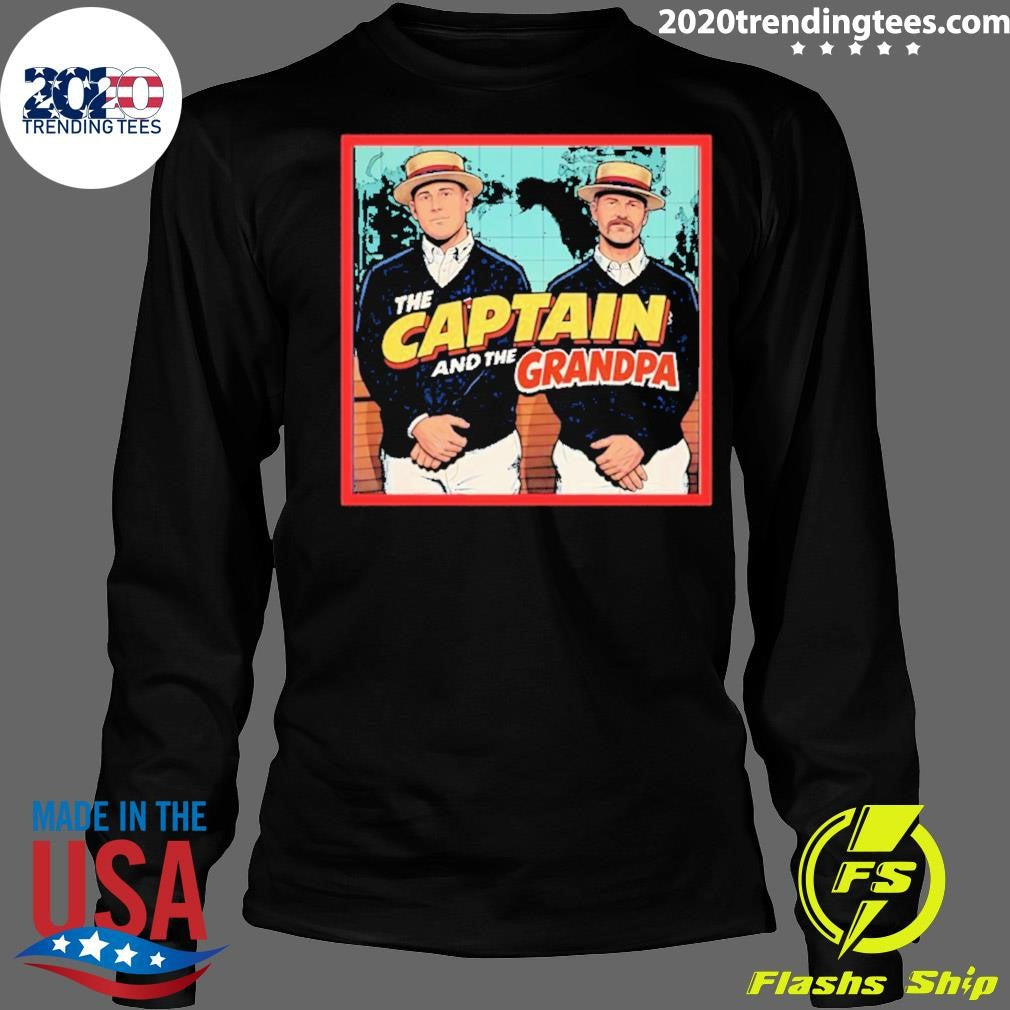 David Ross And Anthony Rizzo The Captain And The Grandpa Chicago Cubs Shirt