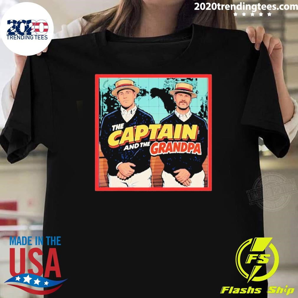 David Ross And Anthony Rizzo The Captain And The Grandpa Chicago Cubs Shirt