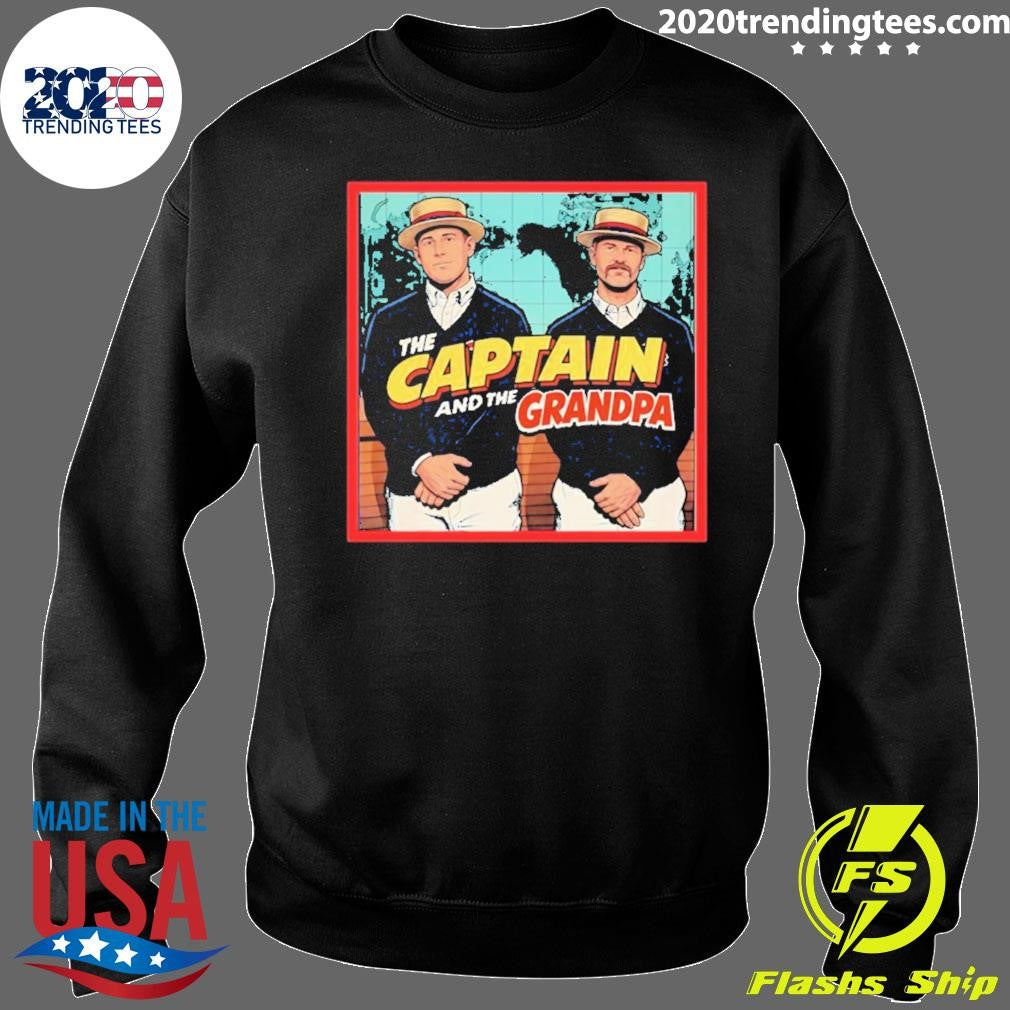 David Ross And Anthony Rizzo The Captain And The Grandpa Chicago Cubs Shirt