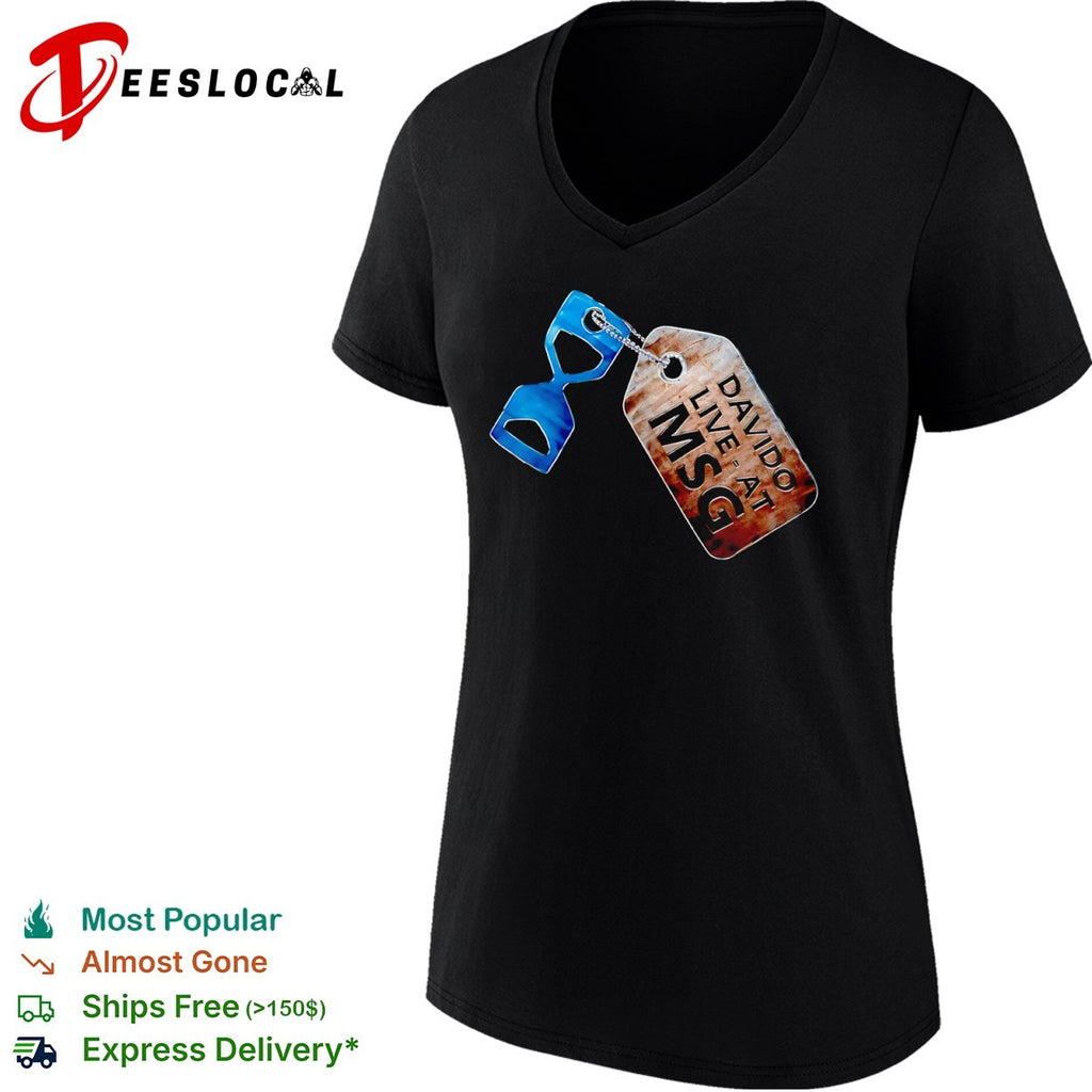 Davido Live at MSG Hourglass Pendant shirt