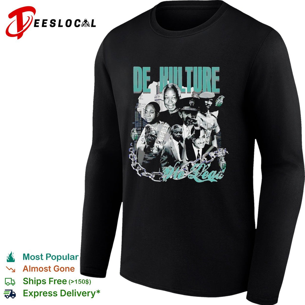 De Kulture African leaders no leash shirt