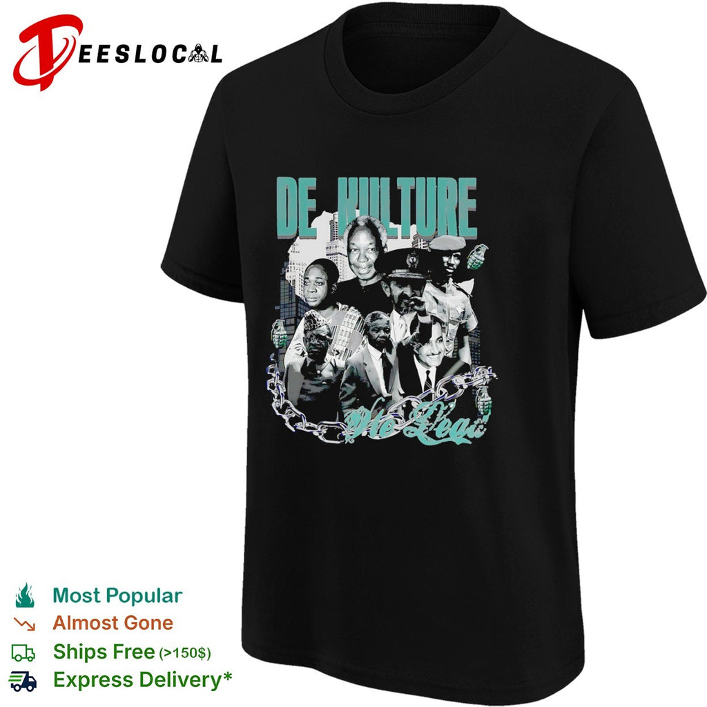 De Kulture African leaders no leash shirt