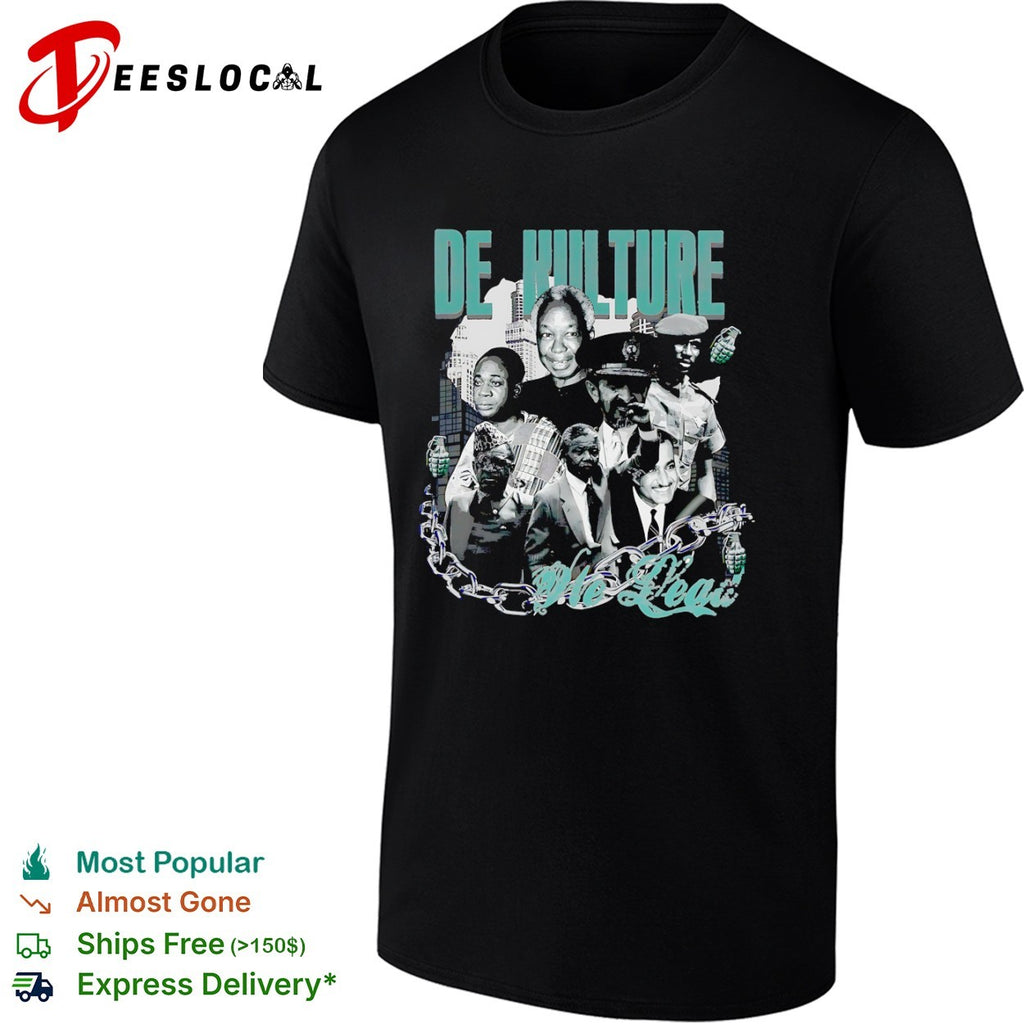 De Kulture African leaders no leash shirt