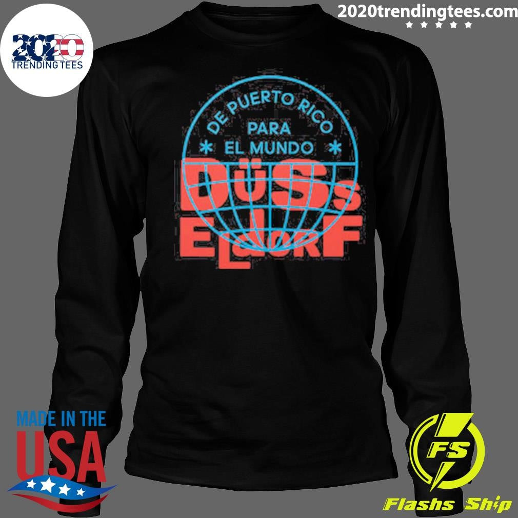 De Puerto Rico Para El Mundo Bad Bunny Dusseldorf Shirt