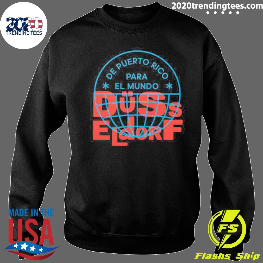 De Puerto Rico Para El Mundo Bad Bunny Dusseldorf Shirt