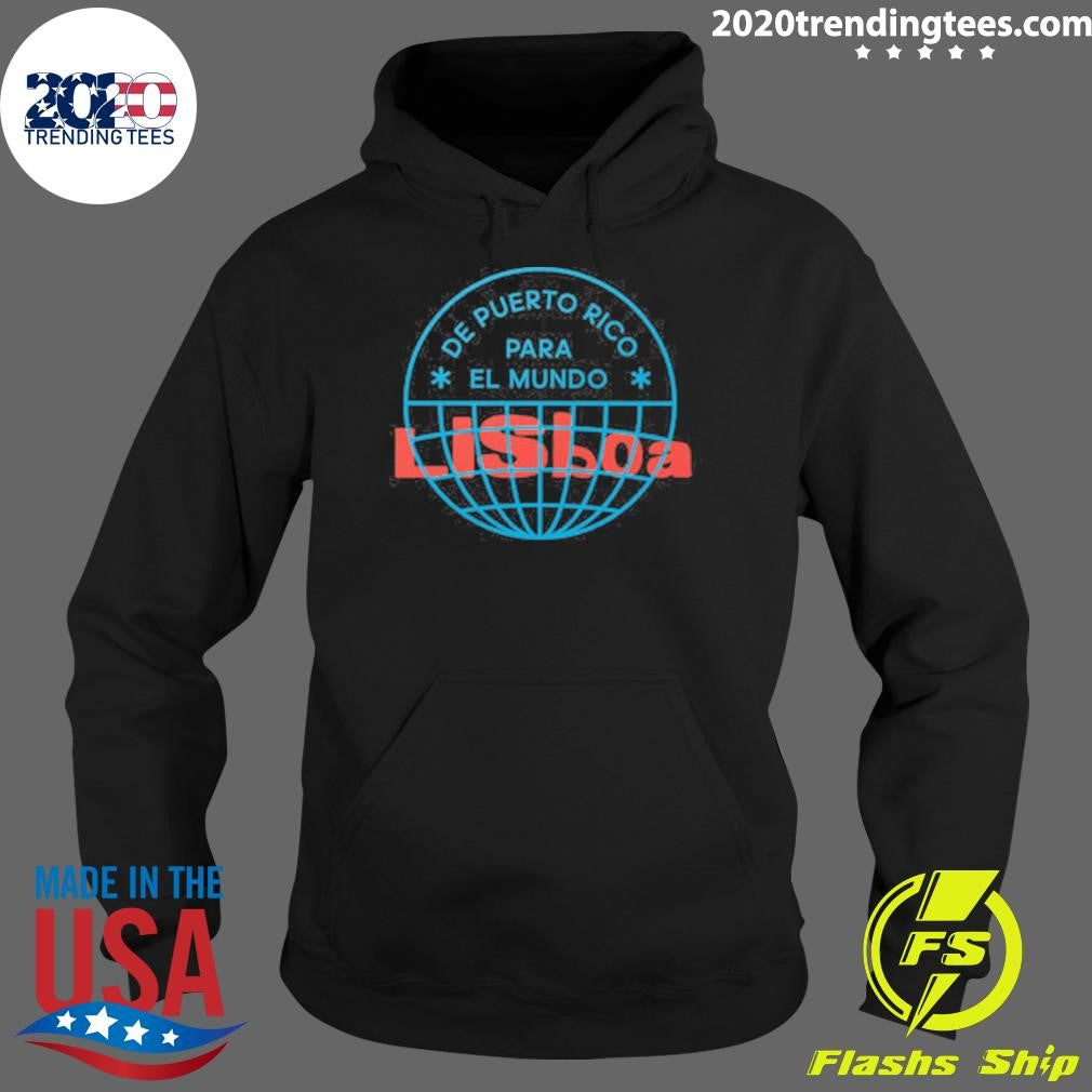 De Puerto Rico Para El Mundo Lisboa Shirt