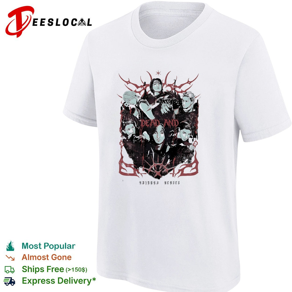 Dead and Ordinary Heroes Ateez Kpop Group Members Kpop Music shirt