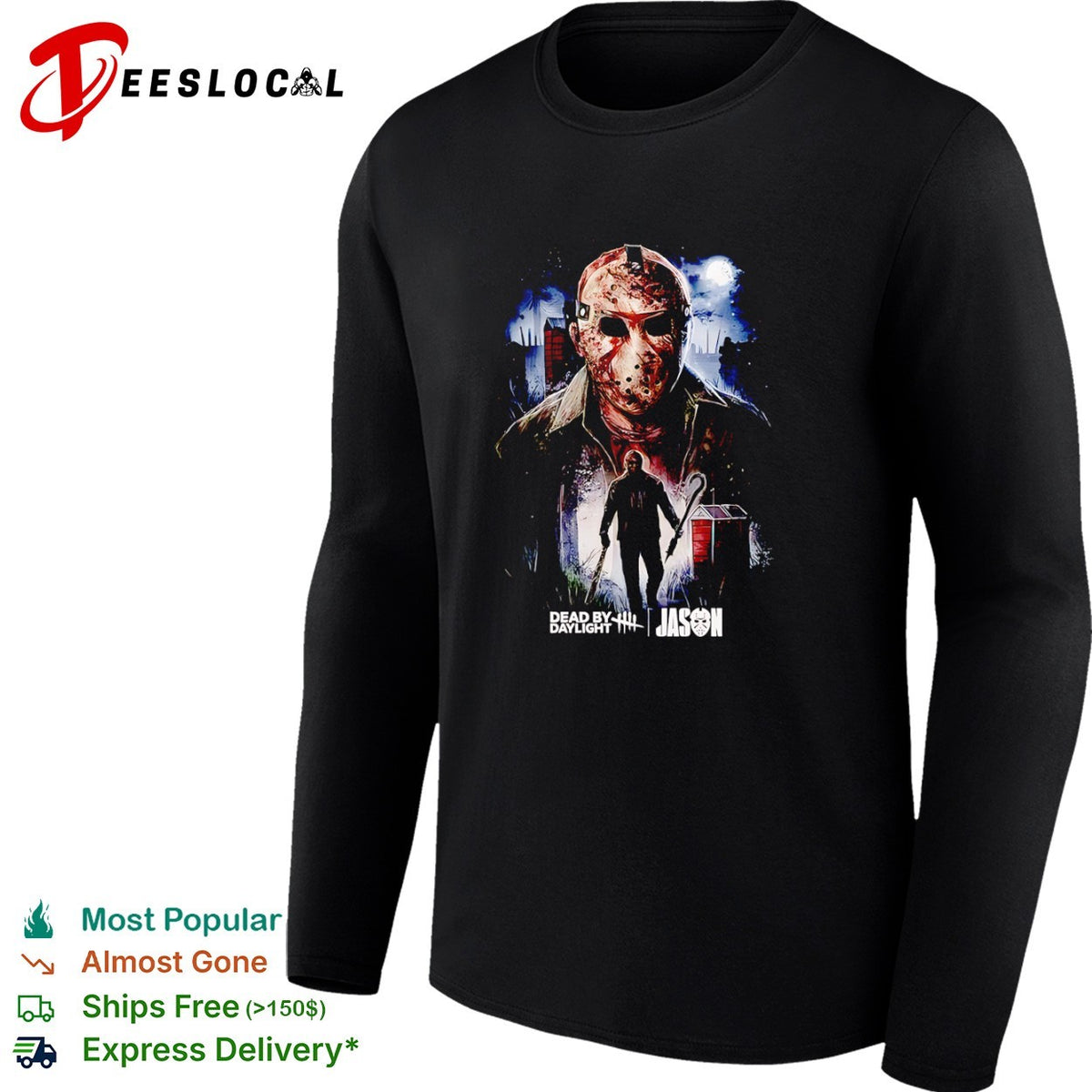 Dead by Daylight Jason Voorhees Friday the 13th Horror Movie shirt