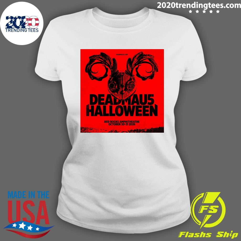 Deadmau5 Halloween Red Rocks Amphitheatre October 30-31 2026 Shirt