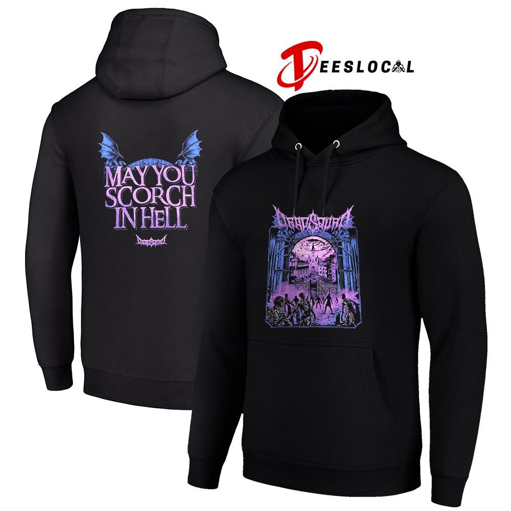 Deadsquad may you scorch in hell castle graphic shirt