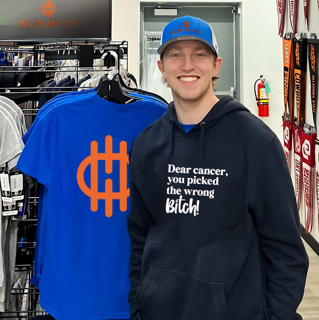 Dear cancer you picked the wrong bitch shirt