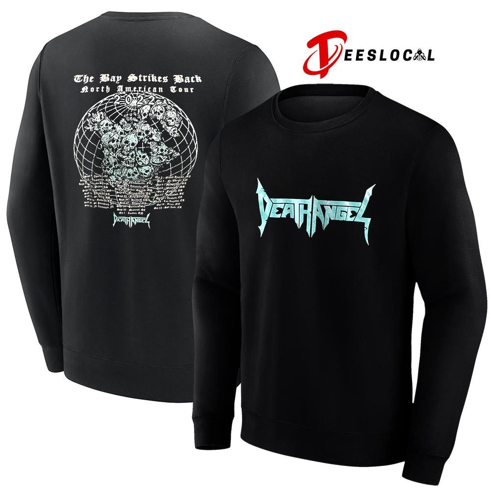 Death Angel The Bay Strikes Back North American tour dates schedule shirt
