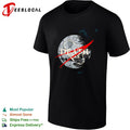 Death Star sci-fi NASA logo parody shirt