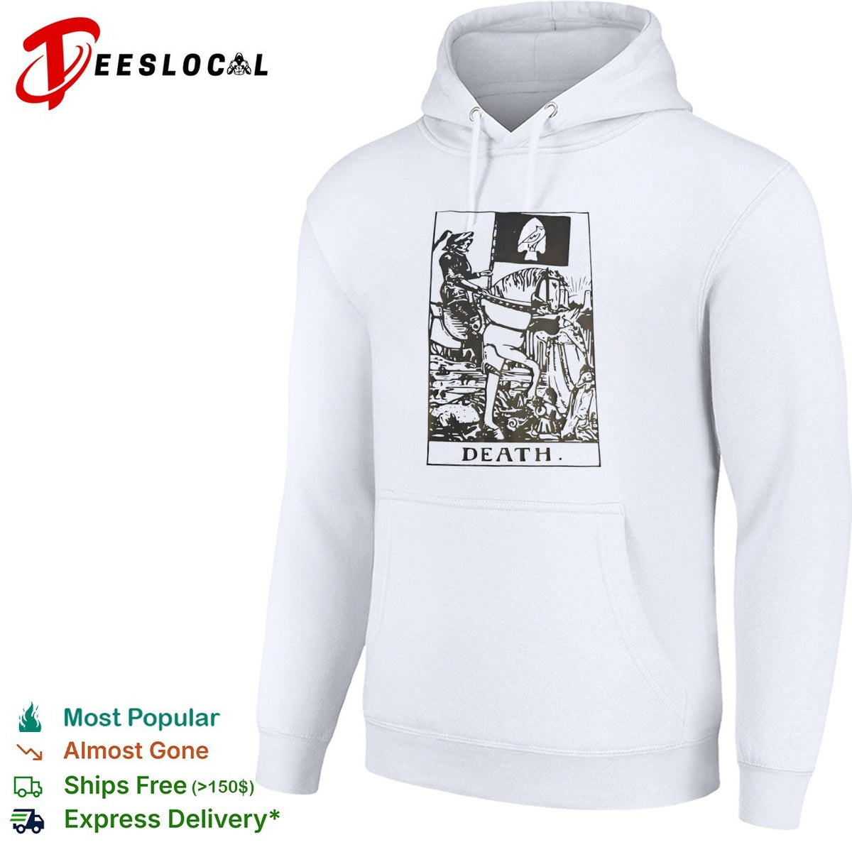Death Tarot Card Parody shirt