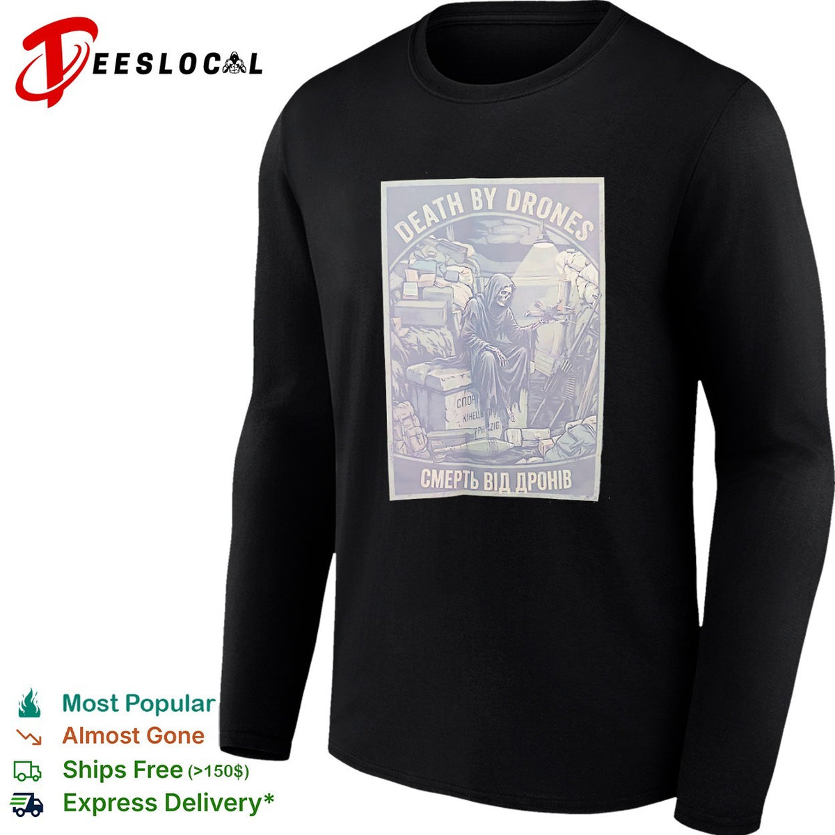 Death by Drones Death shirt