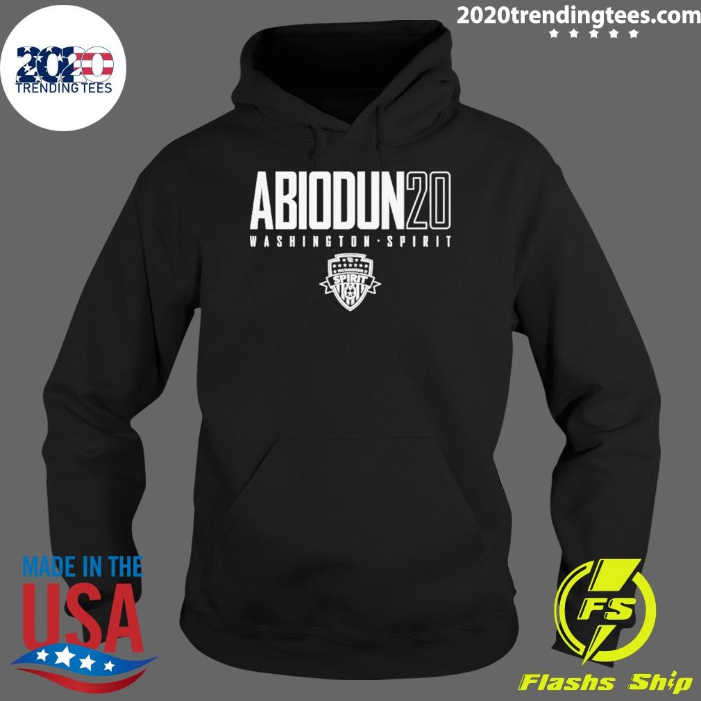 Deborah Abiodun 20 Washington Spirit Nwsl Name And Number Shirt