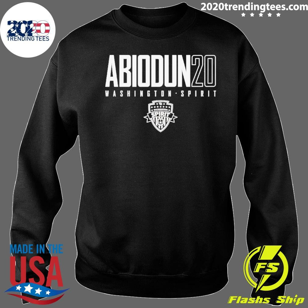 Deborah Abiodun 20 Washington Spirit Nwsl Name And Number Shirt
