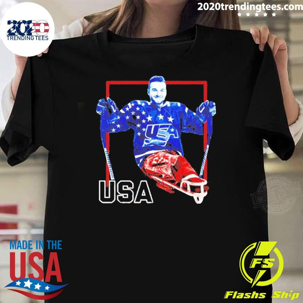 Declan Farmer Team Usa Para Ice Hockey Shirt