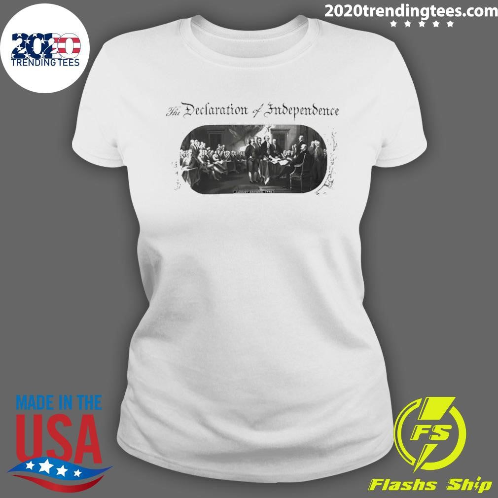 Declaration Of Independence 250th Anniversary Shirt