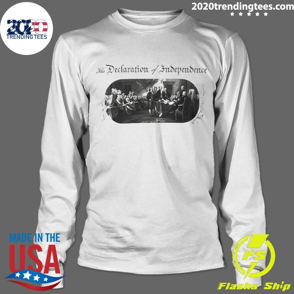 Declaration Of Independence 250th Anniversary Shirt