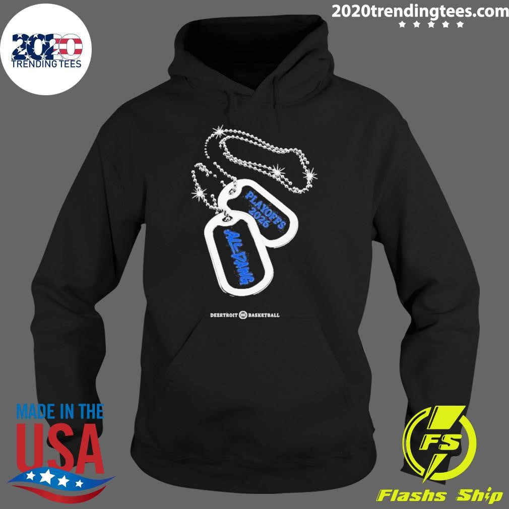 Deeetroit Basketball Playoffs 2026 All Dawg Shirt