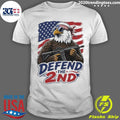 Defend The 2nd Eagle Gun Patriotic Graphic Shirt