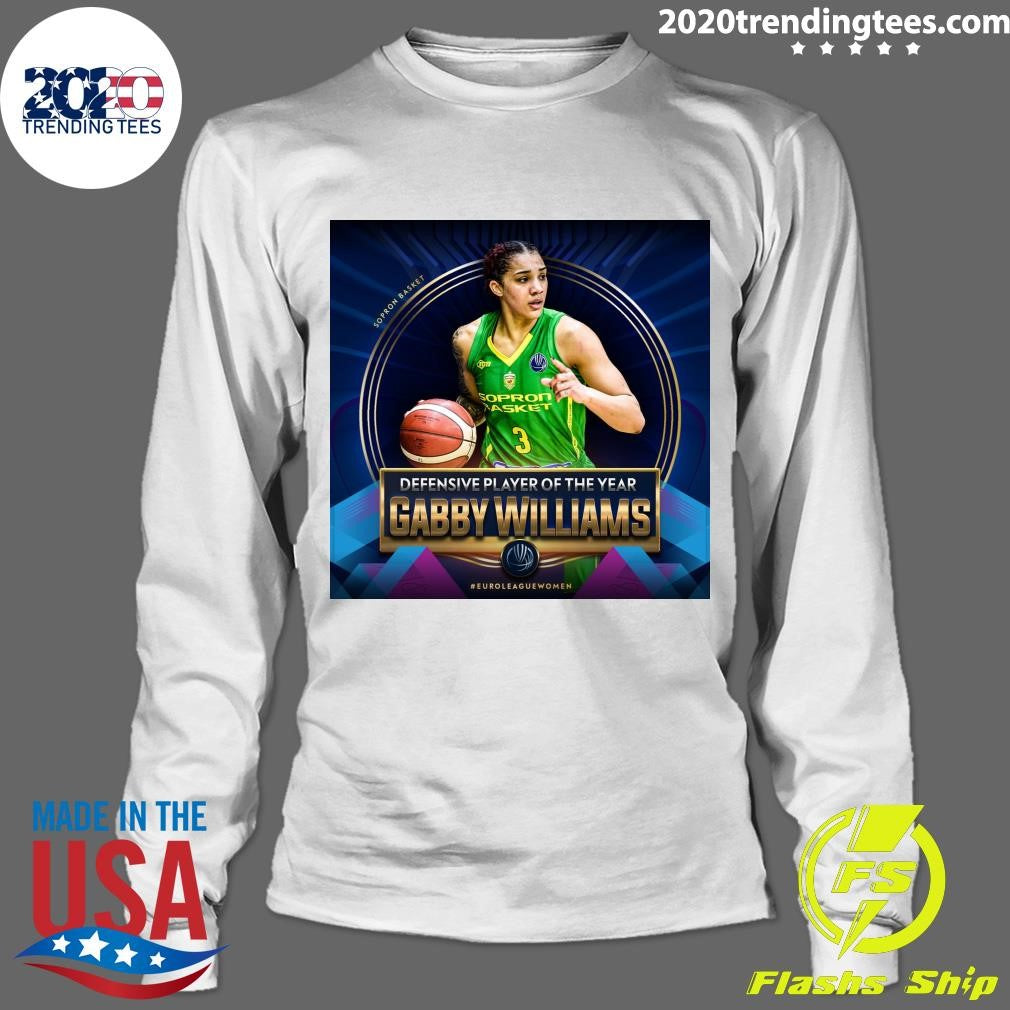 Defensive Player Of The Year Gabby Williams #EuroLeagueWomen Shirt