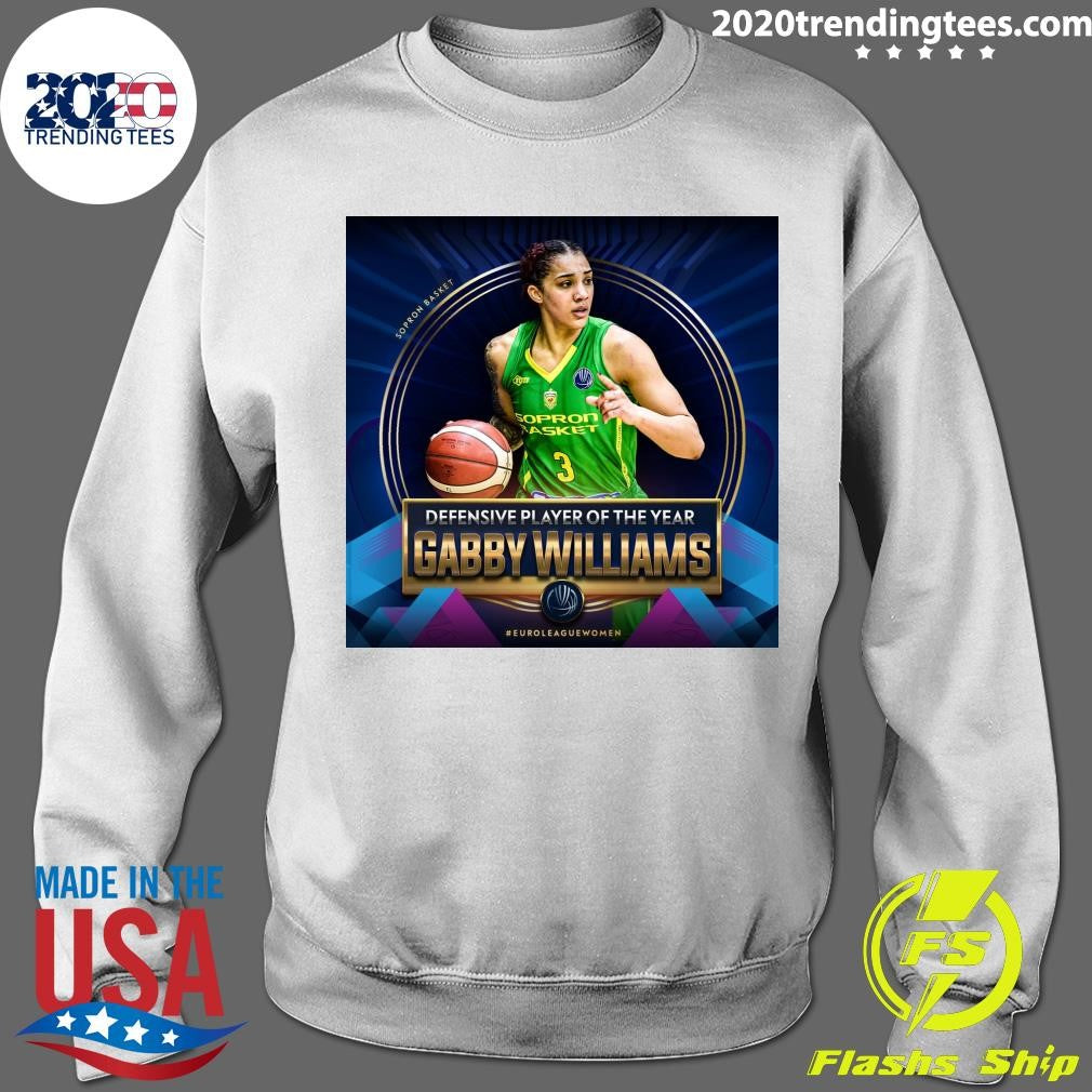 Defensive Player Of The Year Gabby Williams #EuroLeagueWomen Shirt