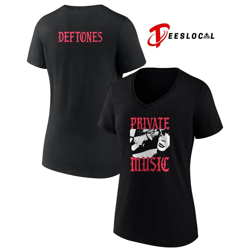 Deftone North America tour private music shirt