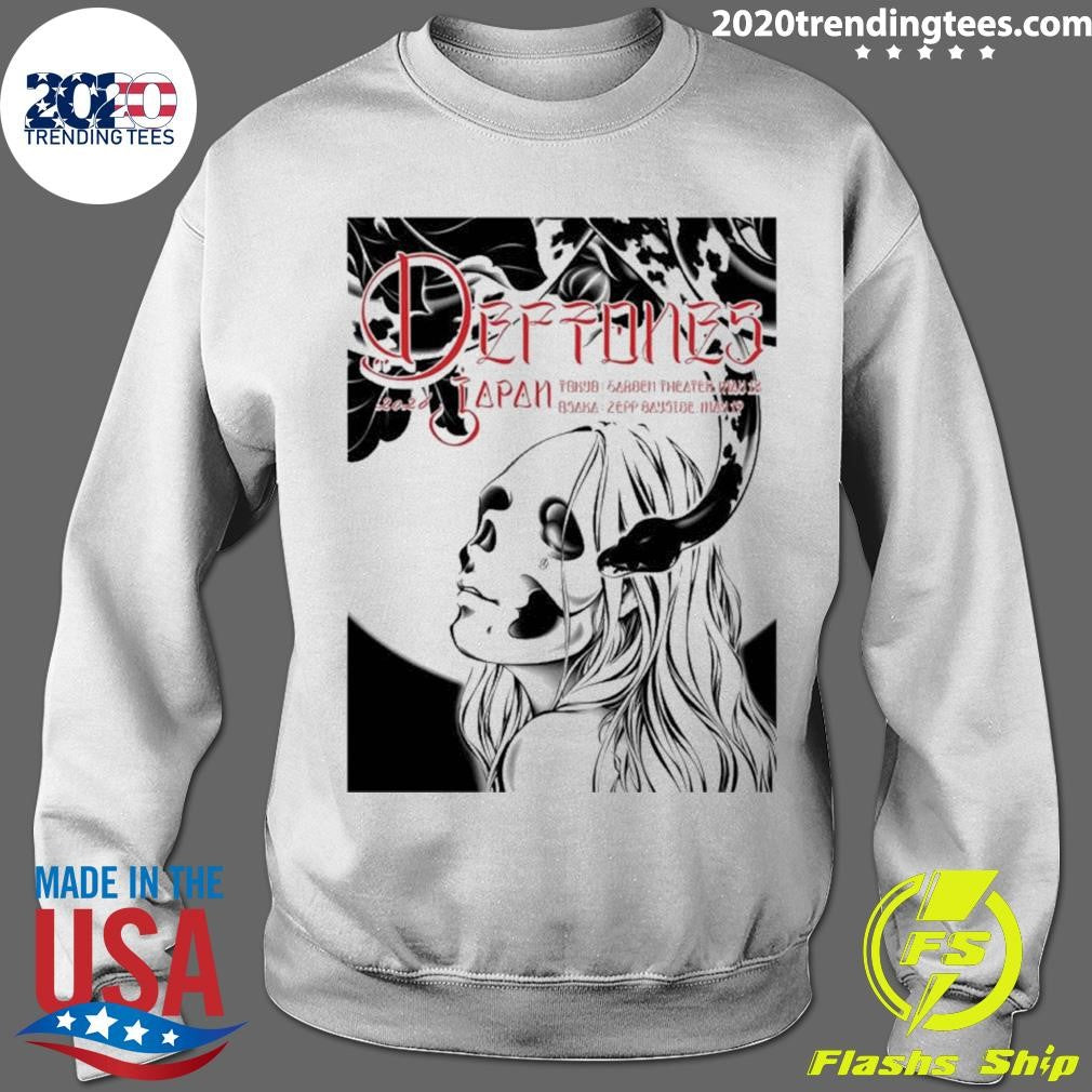 Deftones Japan Tour 2026 Tokyo And Osaka Event Poster Shirt