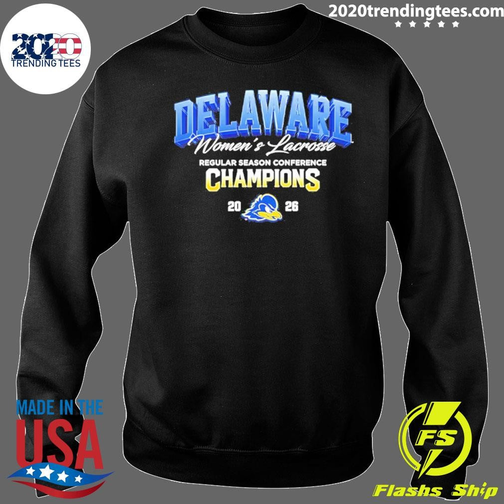 Delaware Women’s Lacrosse Regular Season Conference Champions 2026 Shirt