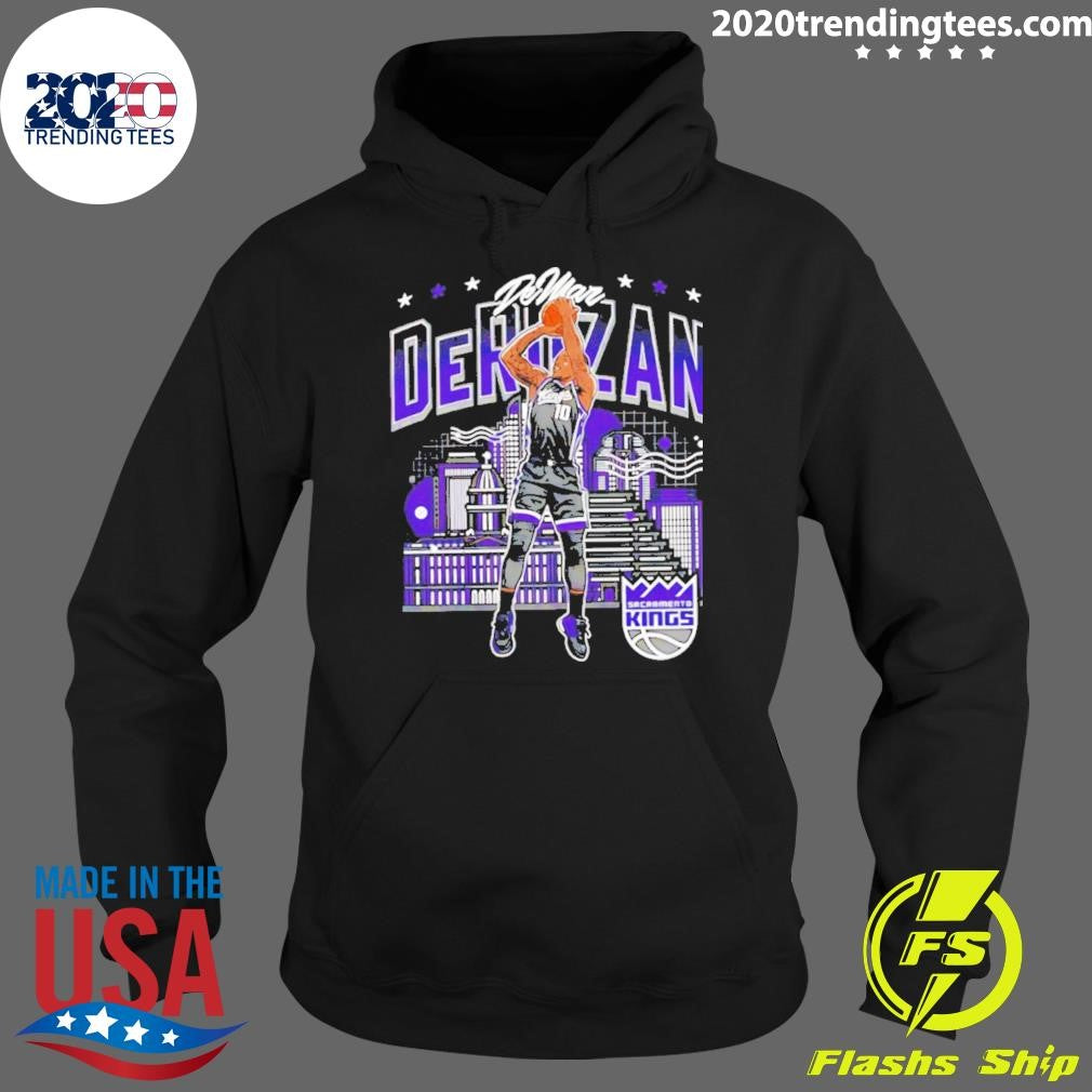 Demar Derozan Nba Sacramento Kings Skyline Shirt