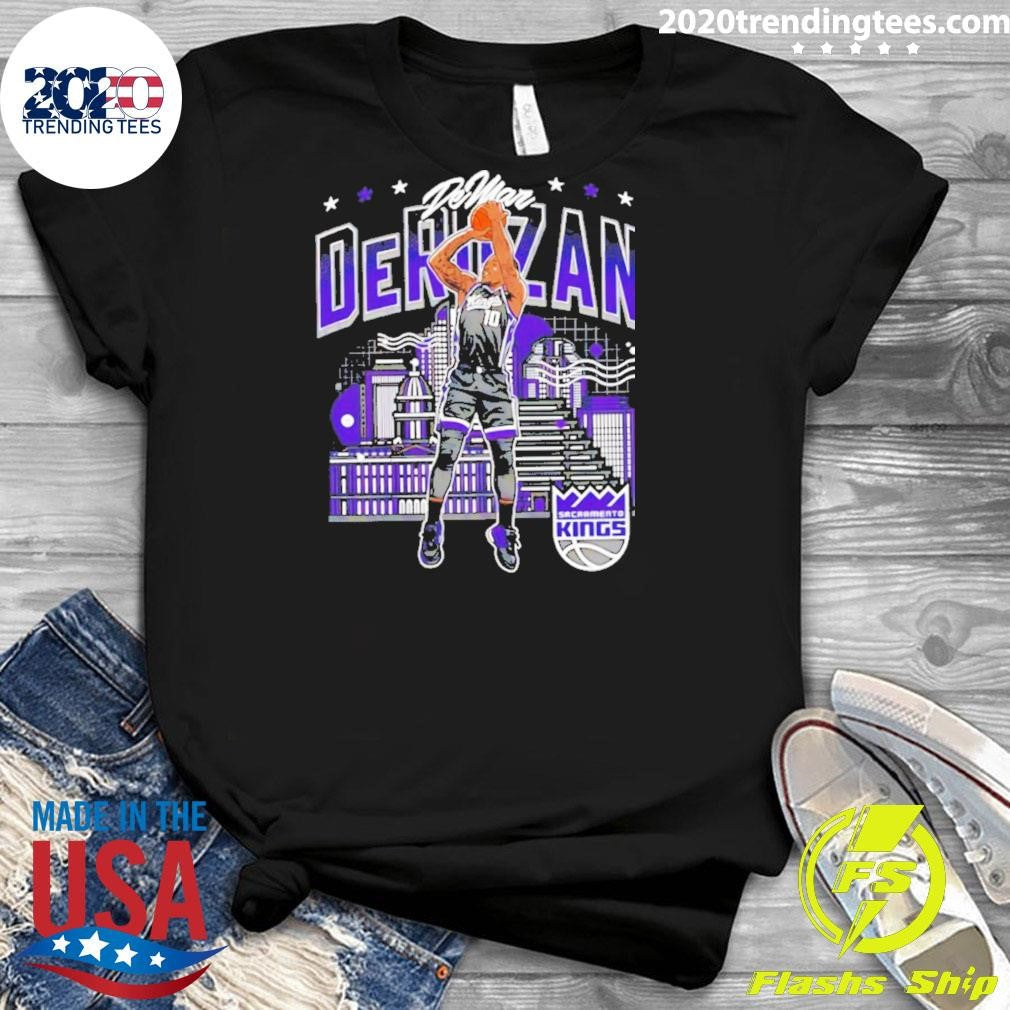 Demar Derozan Nba Sacramento Kings Skyline Shirt
