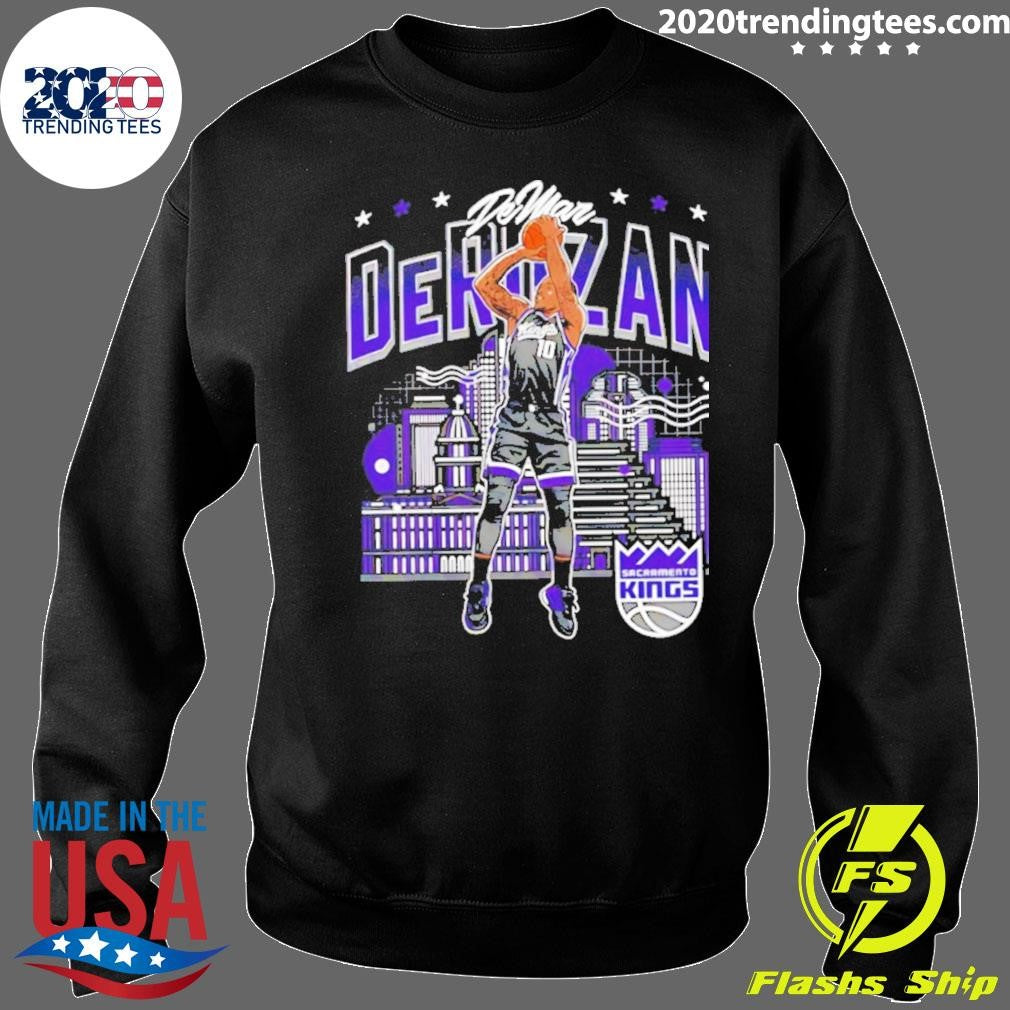 Demar Derozan Nba Sacramento Kings Skyline Shirt