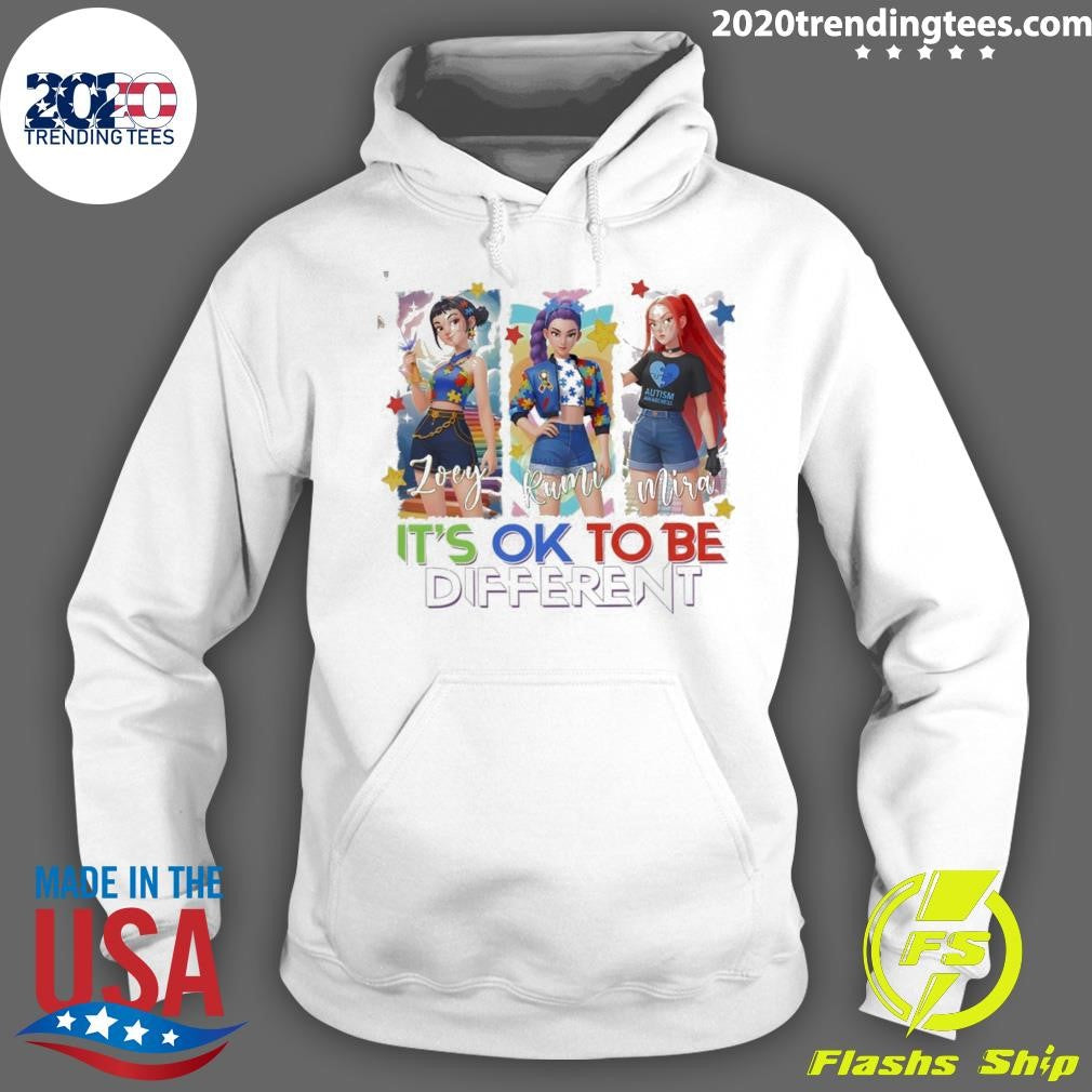 Demon Hunter Kpop It’s Ok To Be Different Shirt