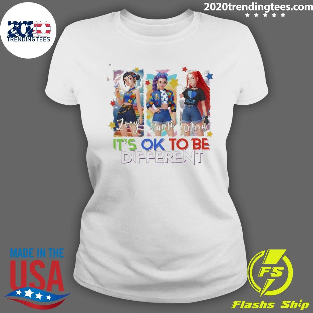 Demon Hunter Kpop It’s Ok To Be Different Shirt