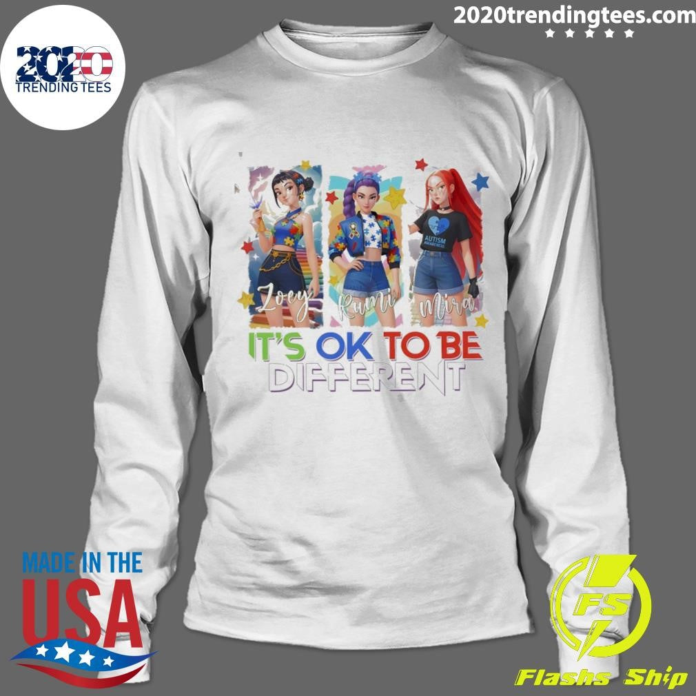 Demon Hunter Kpop It’s Ok To Be Different Shirt