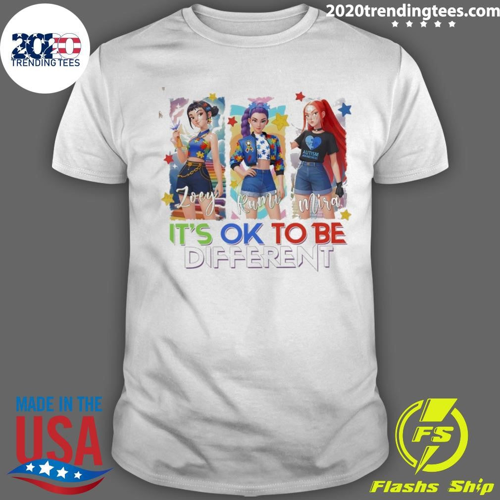 Demon Hunter Kpop It’s Ok To Be Different Shirt