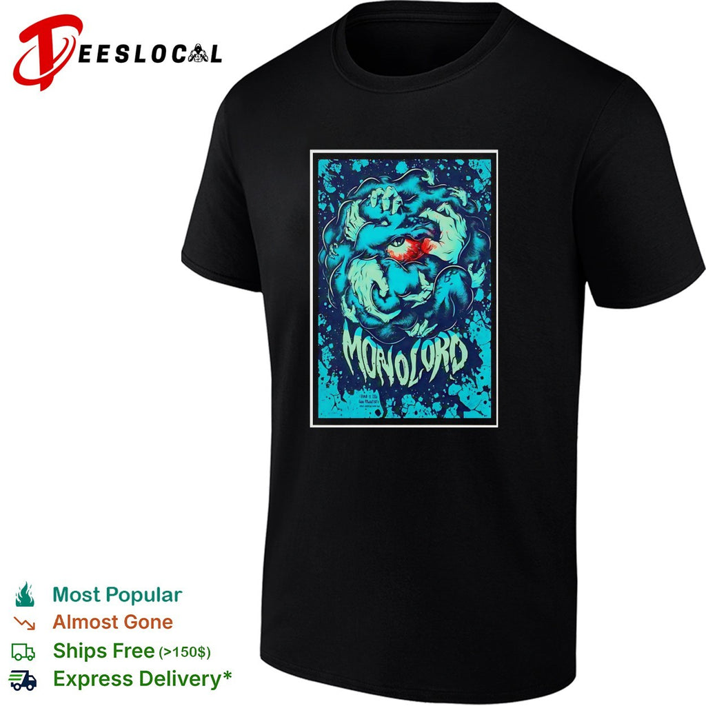 Demonic creature monster concert framed poster art shirt