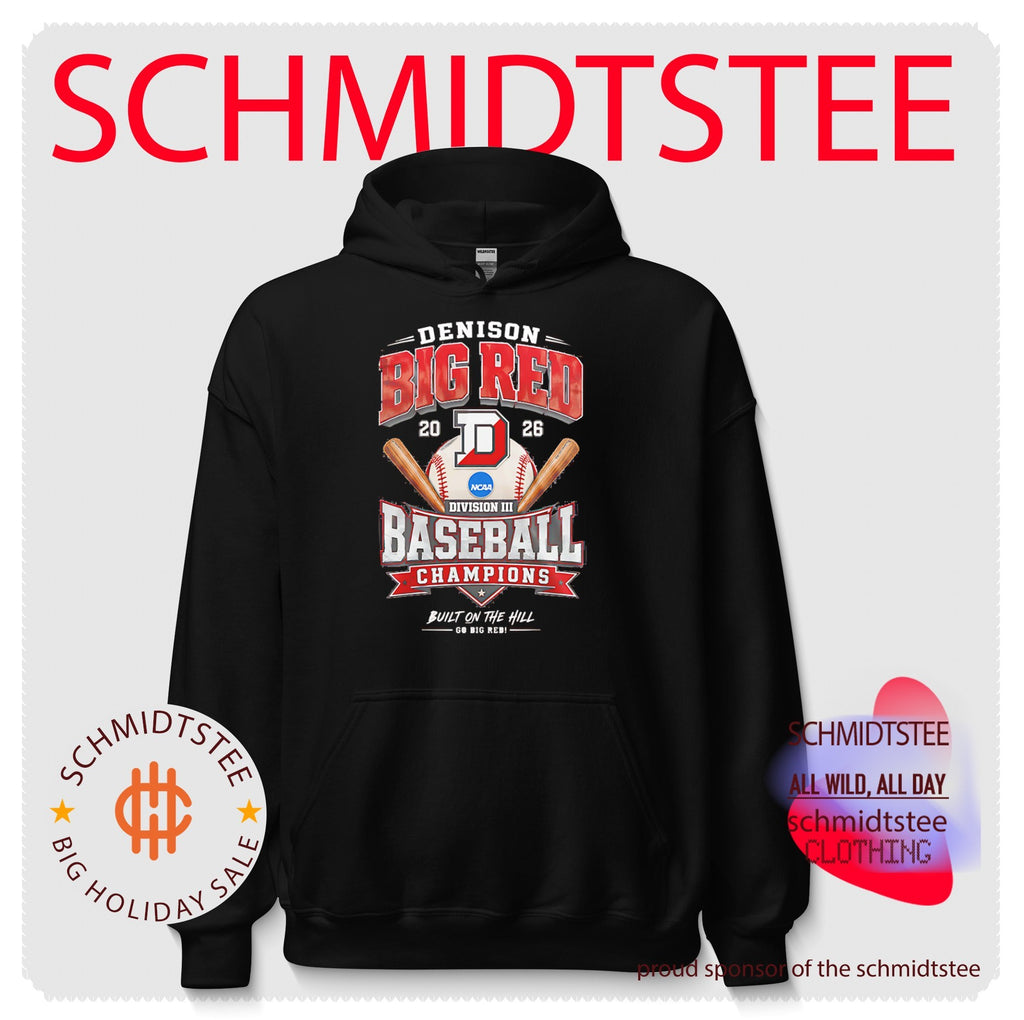 Denison Big Red 2026 NCAA Division III Baseball National Champions Built on the Hill shirt