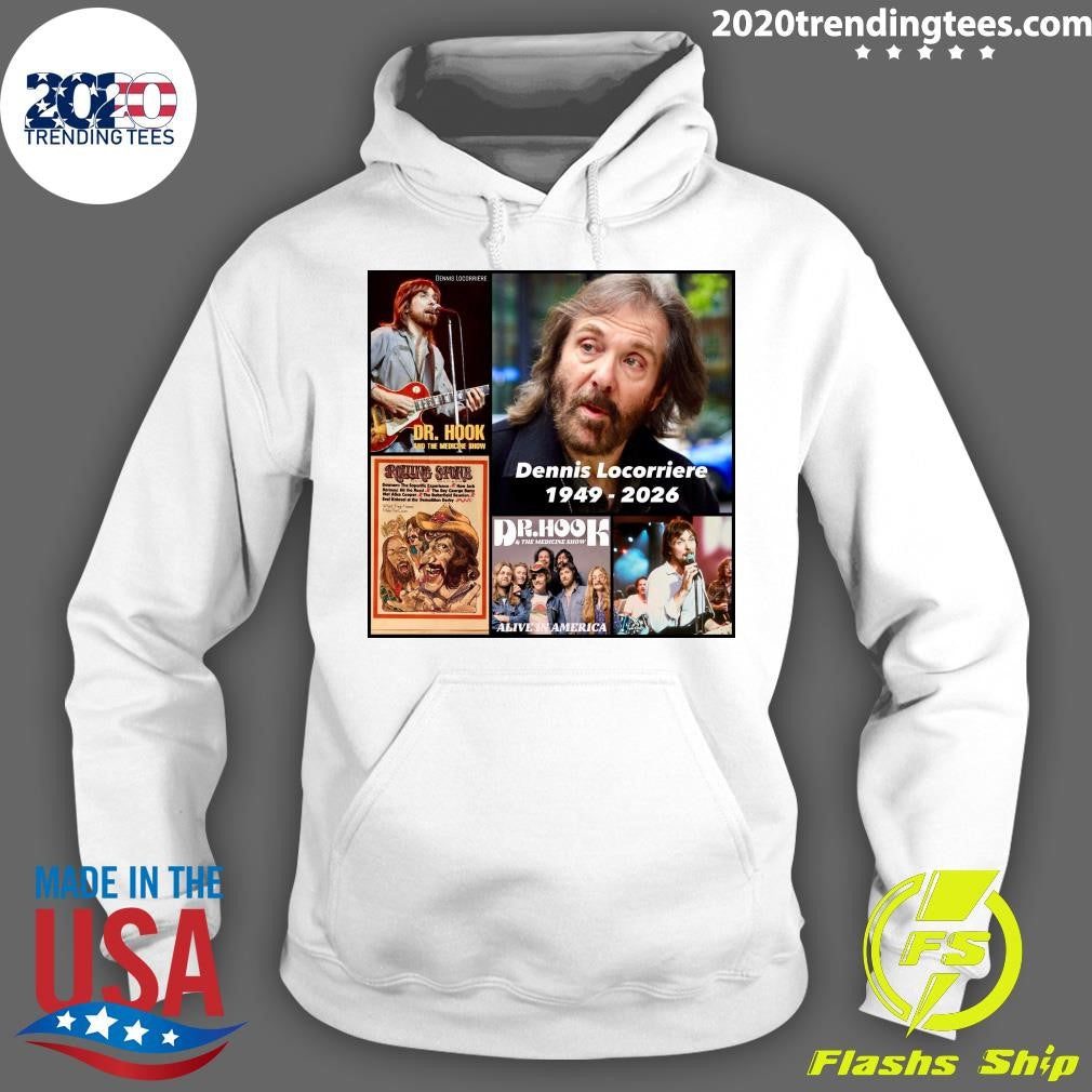 Dennis Locorriere Of Dr. Hook Has Died At 76 After Fighting Kidney Disease Shirt