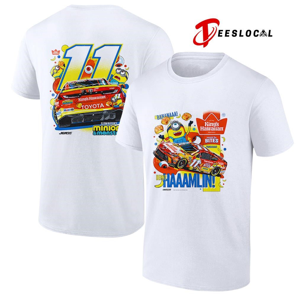Denny Haaamlin Minions and monsters King’s Hawaiian shake ’em bite bananaaa shirt