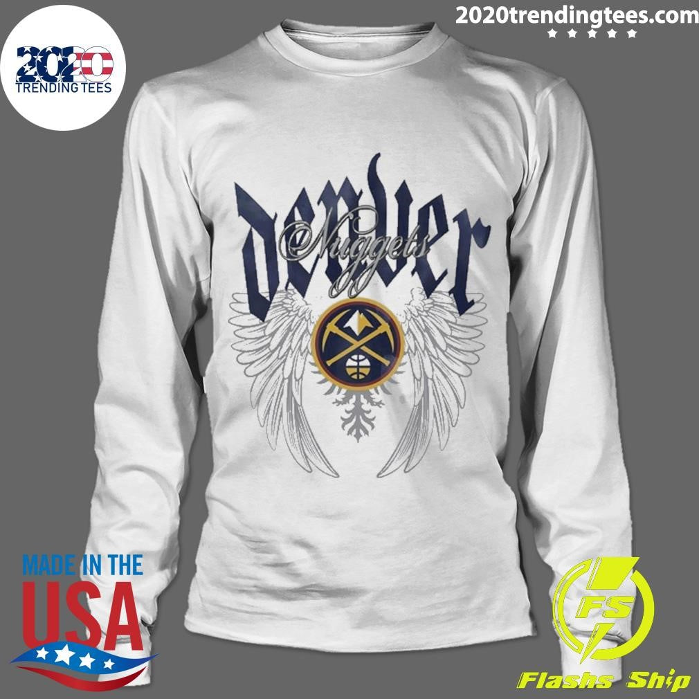 Denver Nuggets Basketball Old English Shirt