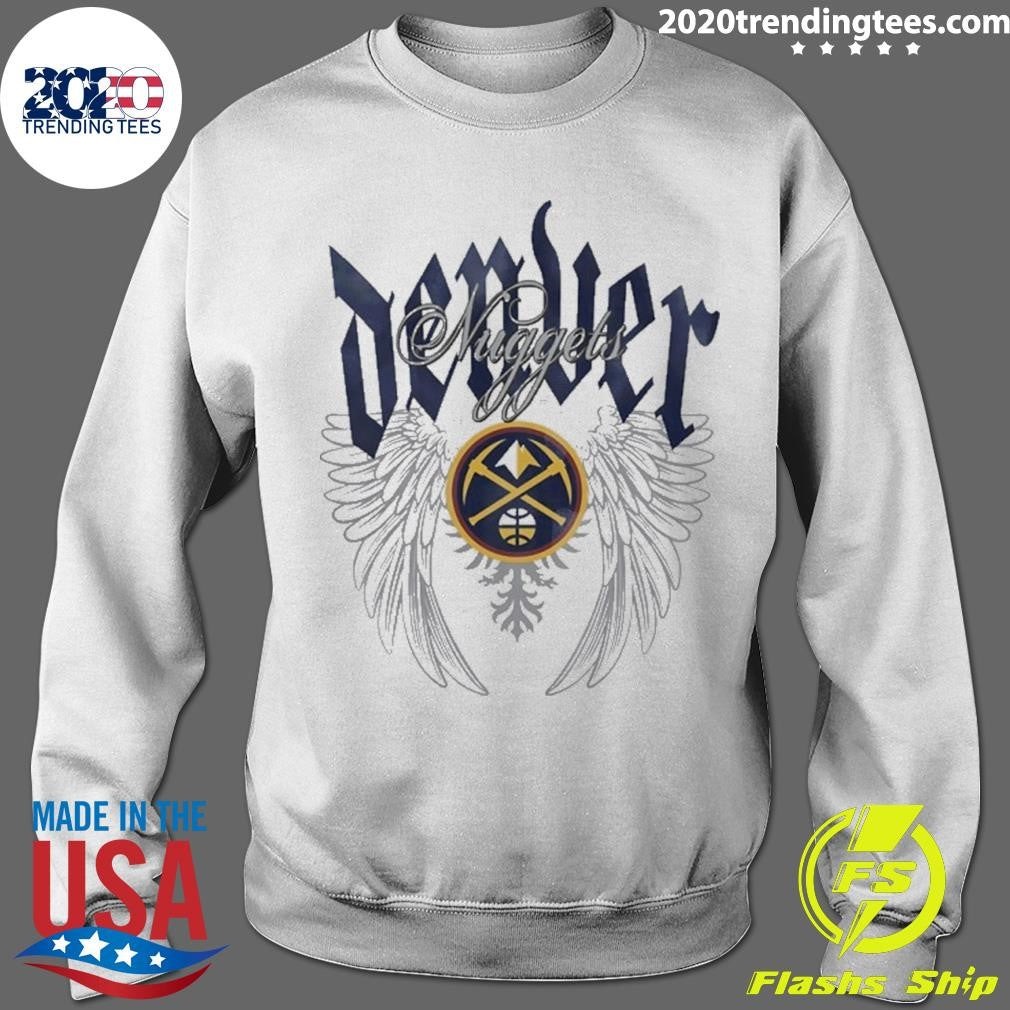 Denver Nuggets Basketball Old English Shirt