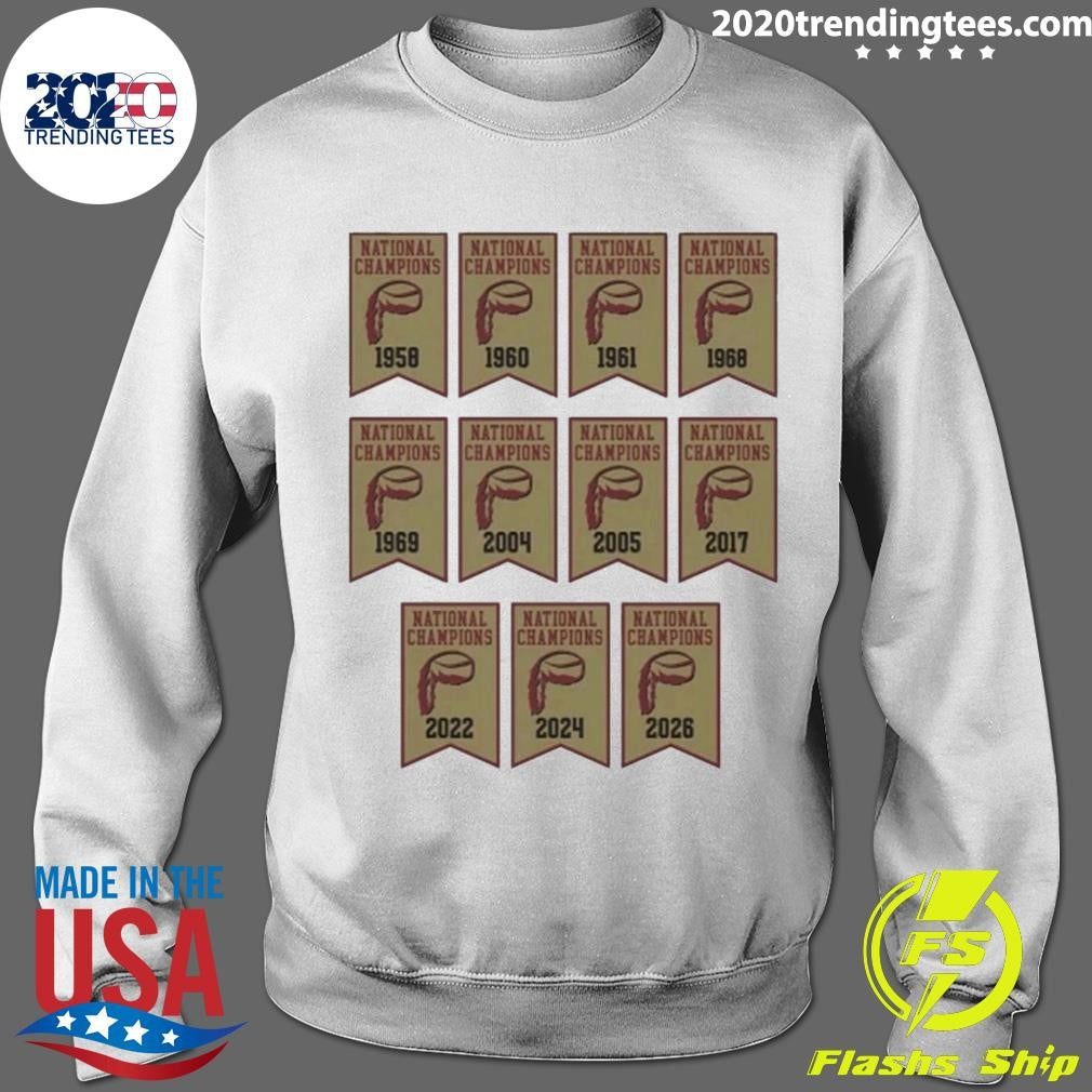 Denver Pioneers 11 Time 1958-2026 National Champions Shirt