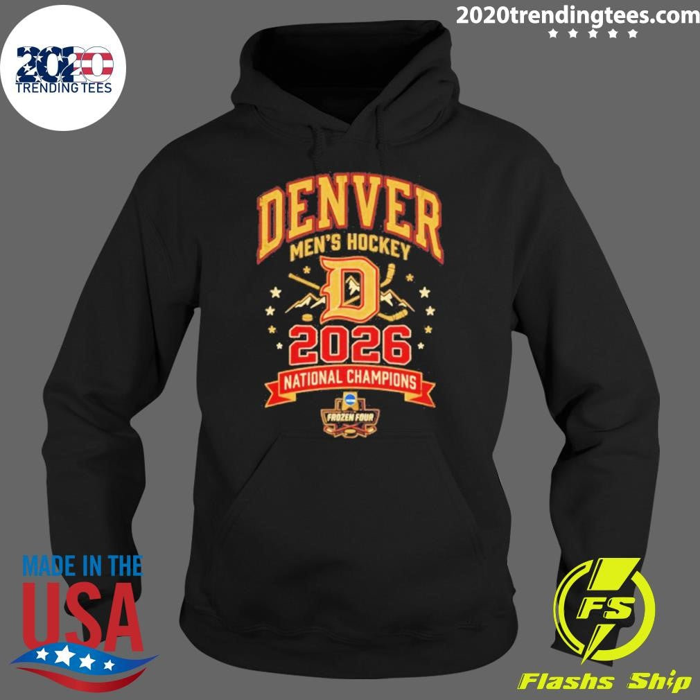 Denver Pioneers Men’s Hockey National Champions 2026 Shirt
