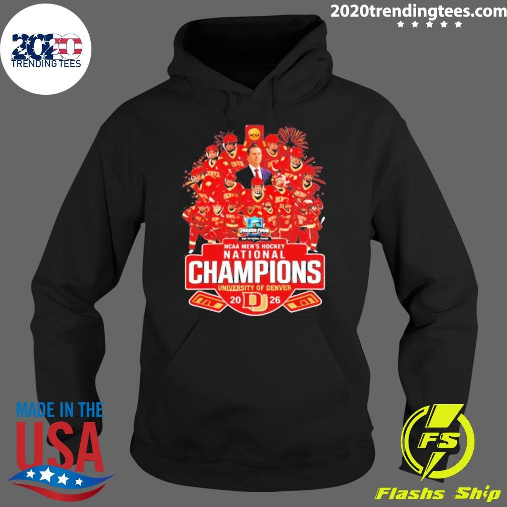 Denver Pioneers Men’s Ice Hockey 10x National Champions All Team Shirt